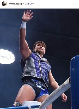 青柳優馬氏のインスタグラム（＠yuma_aoyagi）より