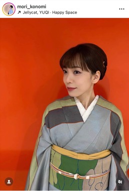 杜このみさんのインスタグラム（＠mori_konomi）より