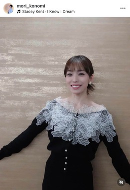 杜このみさんのインスタグラム（＠mori_konomi）より