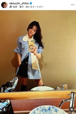 大河内志保さんのインスタグラム（＠okouchi_shiho）より