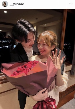 小野寺優奈さんのインスタグラム（＠__yuna32）より
