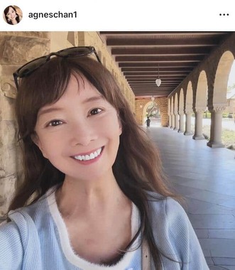 アグネス・チャンさんのインスタグラム（＠agneschan1）より