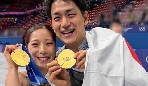 りくりゅう・三浦璃来＆木原龍一、「桃鉄」2ショットに反響　「可愛いしかない」「尊すぎる」「推せる」