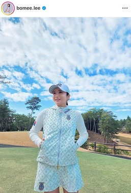 イ・ボミさんのインスタグラム（＠bomee.lee）より
