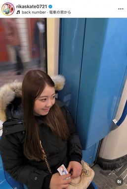 紀平梨花選手のインスタグラム（＠rikaskate0721）より