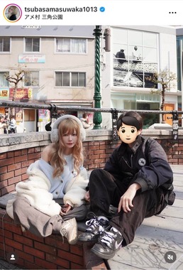 益若つばささんのインスタグラム（＠tsubasamasuwaka1013）より