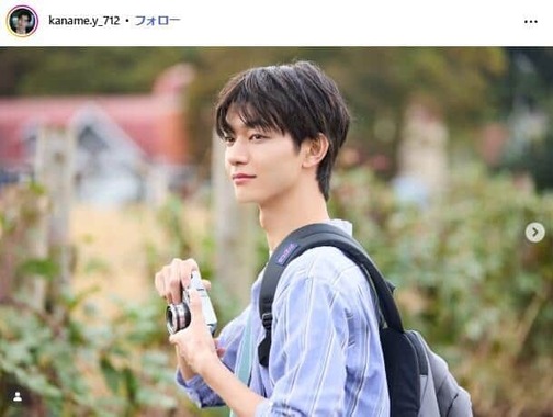 吉澤要人さんのインスタグラム（＠kaname.y_712）より