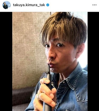 木村拓哉さんのインスタグラム（＠takuya.kimura_tak）より