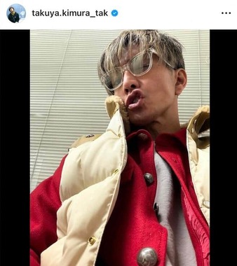 木村拓哉さんのインスタグラム（＠takuya.kimura_tak）より