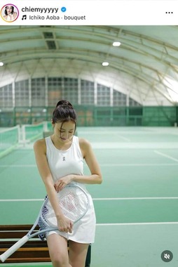 愛甲千笑美さんのインスタグラム（＠chiemyyyyy）より