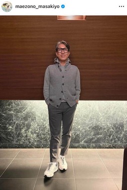 前園真聖さんのインスタグラム（＠maezono_masakiyo）より