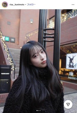 国本梨紗さんのインスタグラム（@risa__kunimoto）より