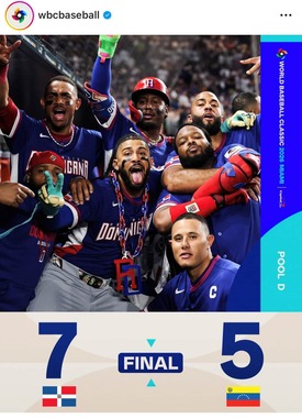 WBCドミニカ代表（WBCインスタグラムより）