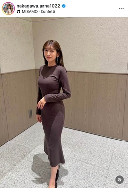 中川安奈さんのインスタグラム（＠nakagawa.anna1022）より