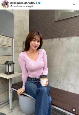 中川安奈さんのインスタグラム（＠nakagawa.anna1022）より