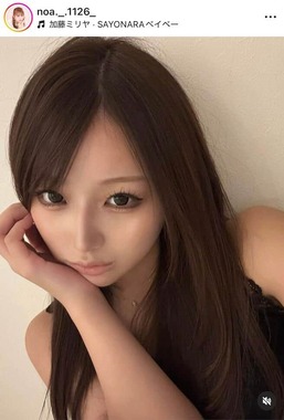 希空さんのインスタグラム（＠noa._.1126_）より