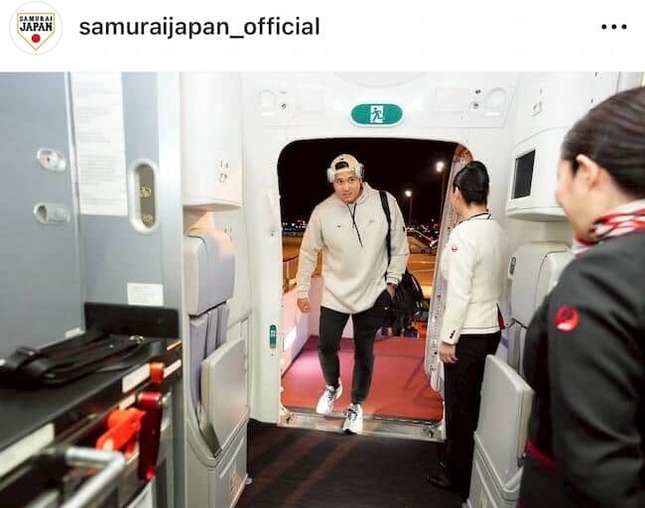 「侍ジャパン」公式インスタグラム（＠samuraijapan_official）より
