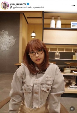三上悠亜さんのインスタグラム（＠yua_mikami）より