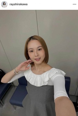 白河れいさんのインスタグラム（＠rayshirakawa）より