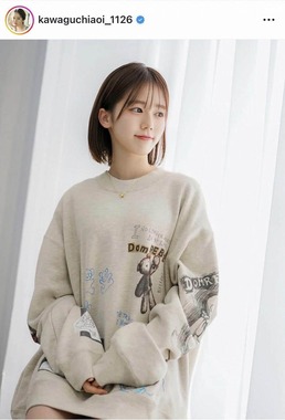 川口葵さんのインスタグラム（＠kawaguchiaoi_1126）より
