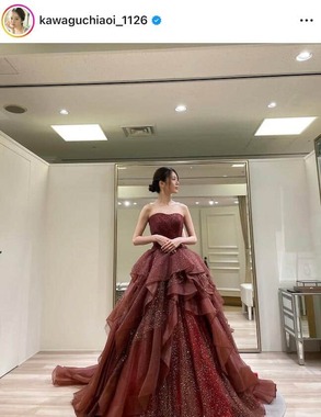 川口葵さんのインスタグラム（＠kawaguchiaoi_1126）より