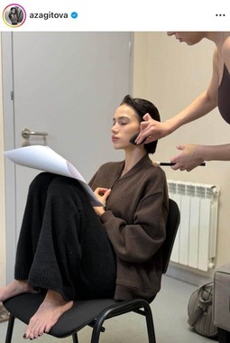 アリーナ・ザギトワ選手のインスタグラム（＠azagitova）より