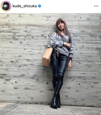 工藤静香さんのインスタグラム（＠kudo_shizuka）より