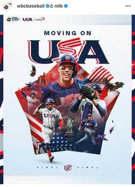 WBC米国代表（WBCインスタグラムより）