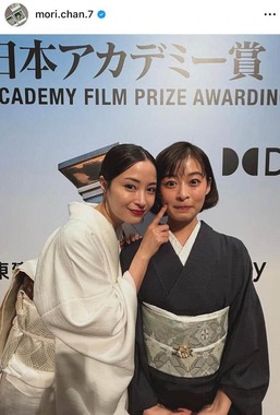 森七菜さんのインスタグラム（＠mori.chan.7）より