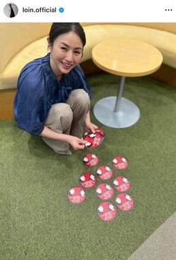 井川遥さんのインスタグラム（＠loin.official）より
