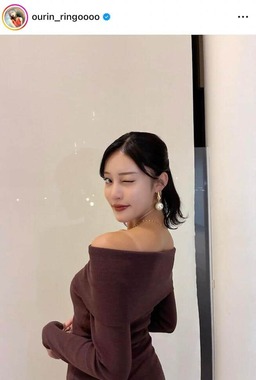 王林さんのインスタグラム（＠ourin_ringoooo）より