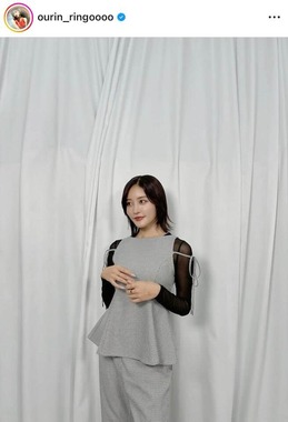 王林さんのインスタグラム（＠ourin_ringoooo）より