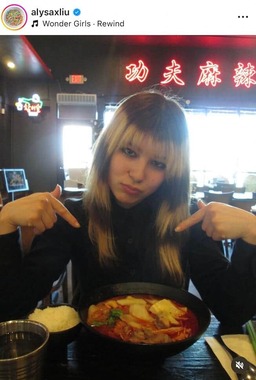 アリサ・リュウ選手のインスタグラム（＠alysaxliu）より