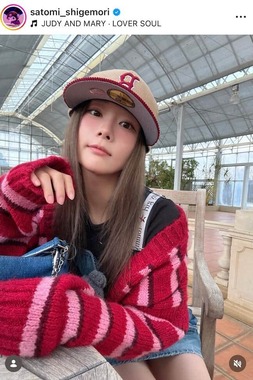 重盛さと美さんのインスタグラム（＠satomi_shigemori）より
