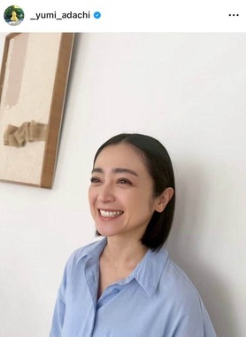 安達祐実さんのインスタグラム（＠_yumi_adachi）より