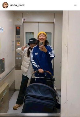 石川あんなさんのインスタグラム（＠anna_iskw）より