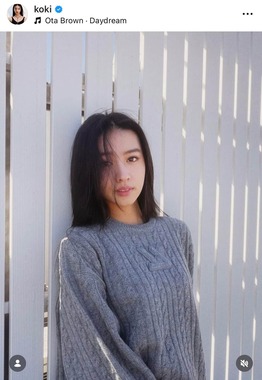 Kokiさんのインスタグラム（＠koki）より