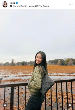 Kokiさんのインスタグラム（＠koki）より