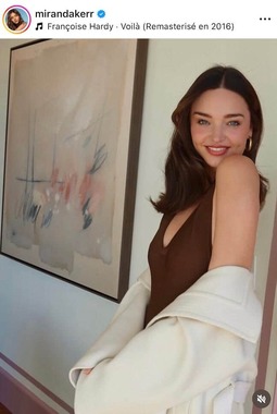 ミランダ・カーさんのインスタグラム（＠mirandakerr）より