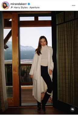 ミランダ・カーさんのインスタグラム（＠mirandakerr）より