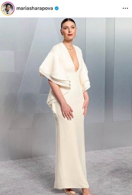 シャラポワさんのインスタグラム（＠mariasharapova）より