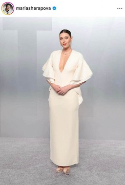 シャラポワさんのインスタグラム（＠mariasharapova）より