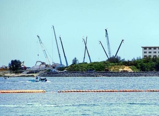 事故は名護市辺野古沖で起きた