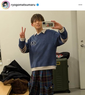 松丸亮吾さんのインスタグラム（＠ryogomatsumaru）より