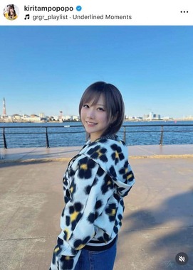 きりたんぽさんのインスタグラム（＠kiritampopopo）より