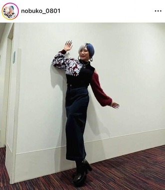 ぱーてぃーちゃん・信子さんのインスタグラム（＠nobuko_0801）より