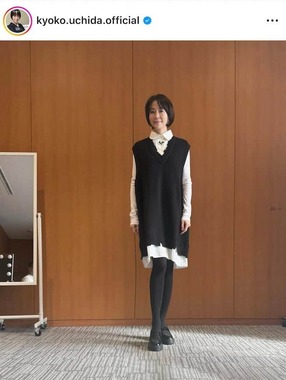 内田恭子さんのインスタグラム（＠kyoko.uchida.official）より