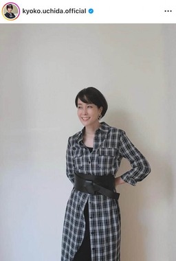 内田恭子さんのインスタグラム（＠kyoko.uchida.official）より