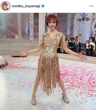 小柳ルミ子さんのインスタグラム（＠rumiko_koyanagi）より