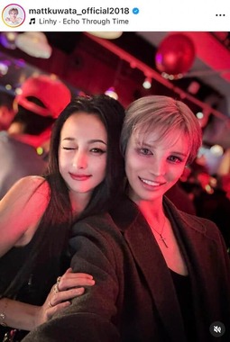 Mattさんのインスタグラム（＠mattkuwata_official2018）より